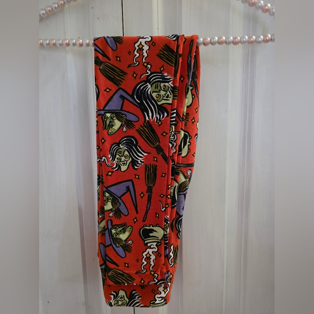 New LuLaRoe Tween Halloween Theme Leggings